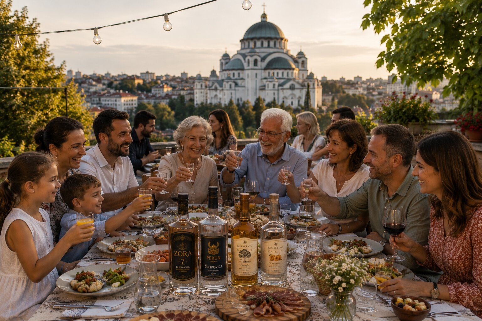 Rakija für Feiern