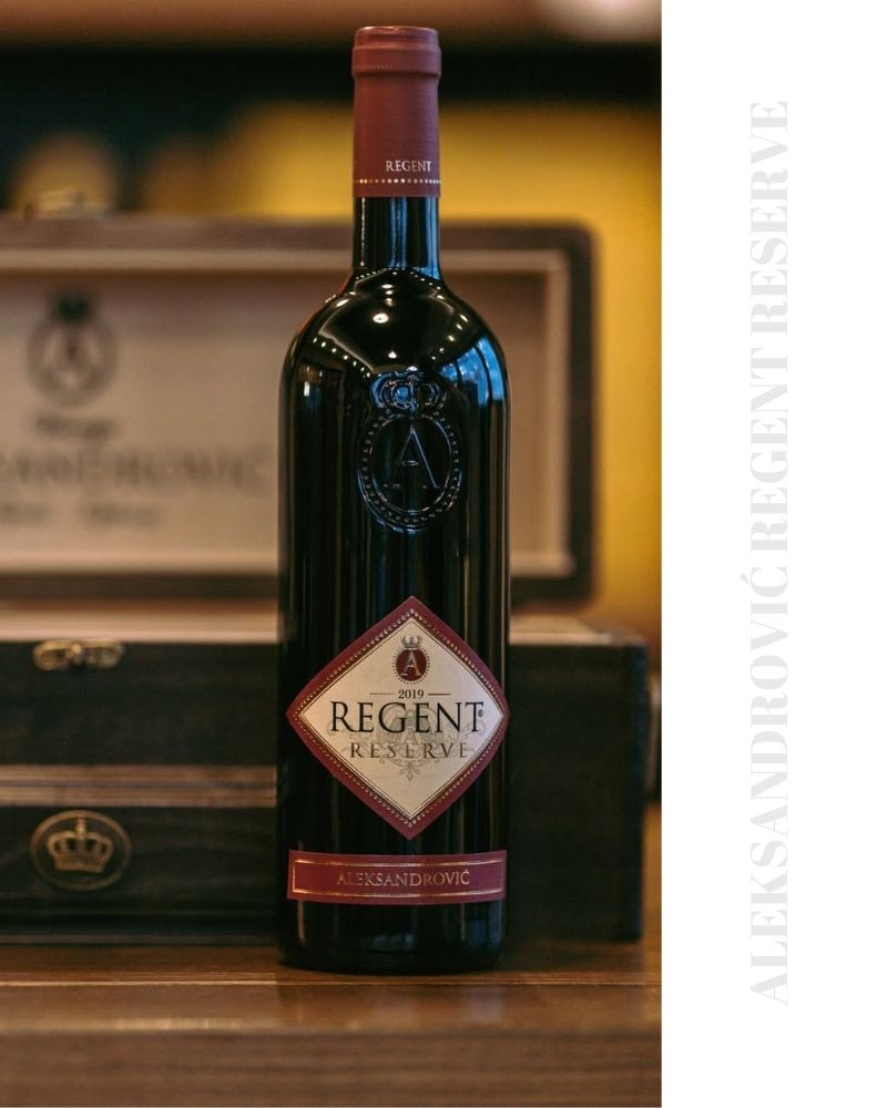 aleksandrovic regent reserve cabernet merlot rakija vino