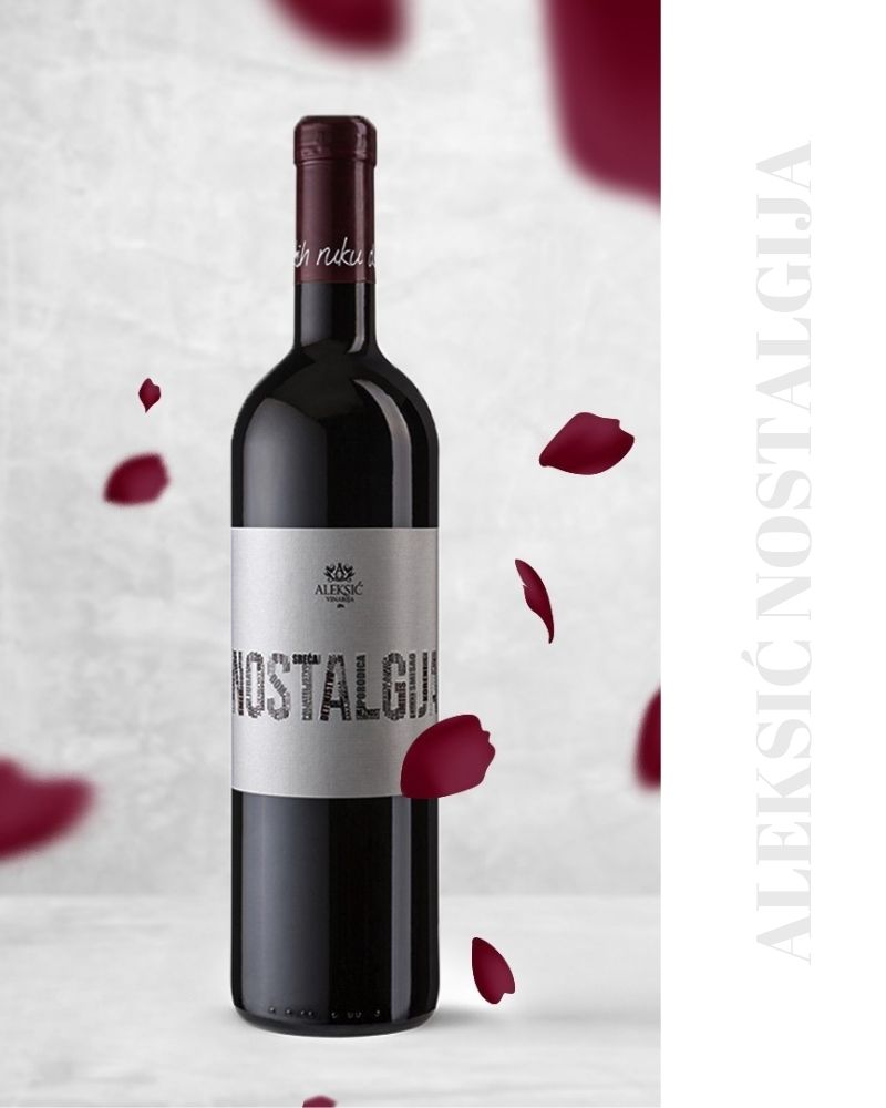 aleksić nostalgija cuvee serbien rakija vino