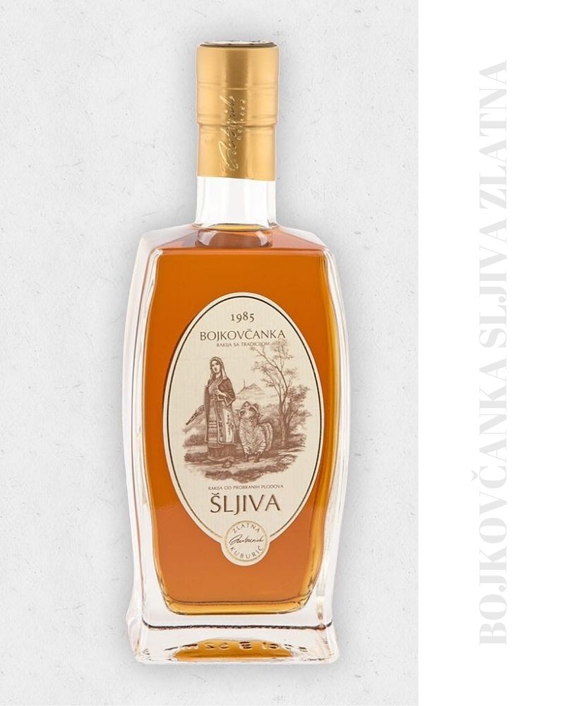 bojkovcanka sljiva zlatna serbischer schnaps rakija vino
