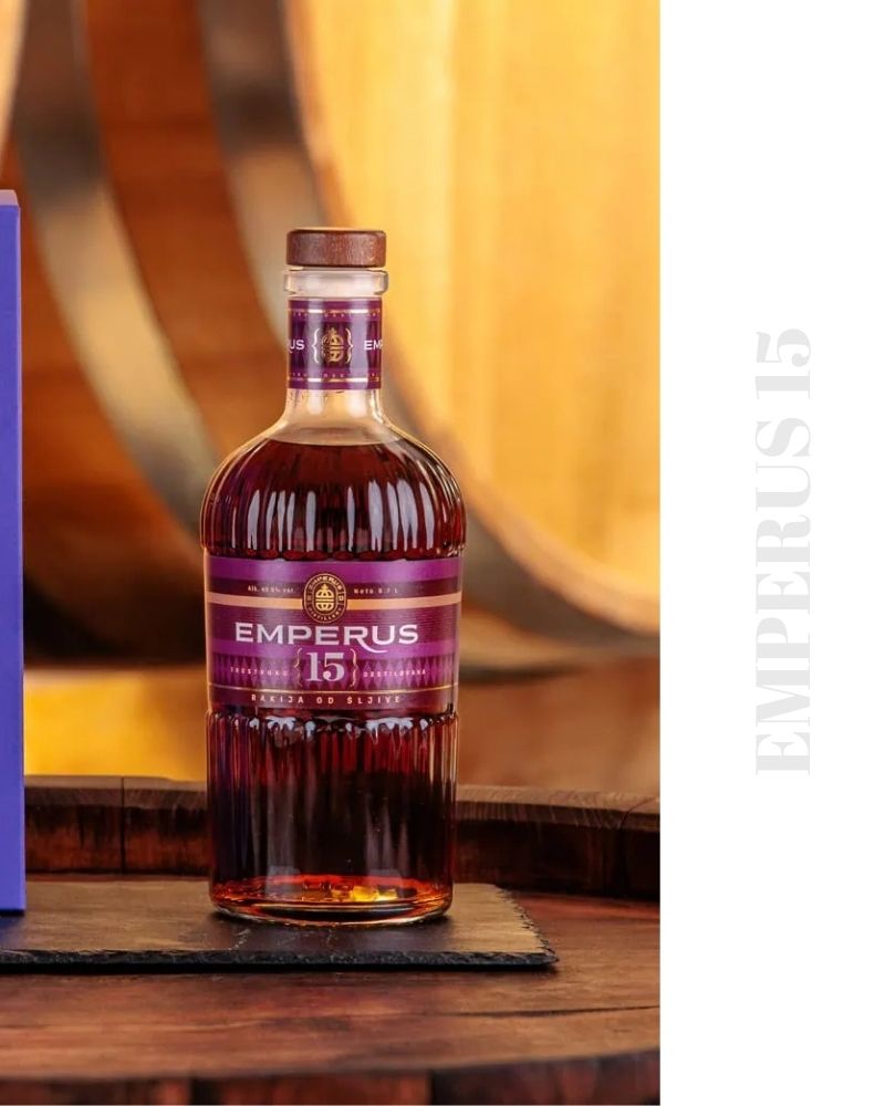 emperus 15 gereifte rakija serbien rakija vino