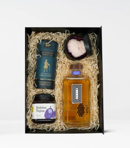 geschenkbox rakija 1 mitra pflaume rakija vino