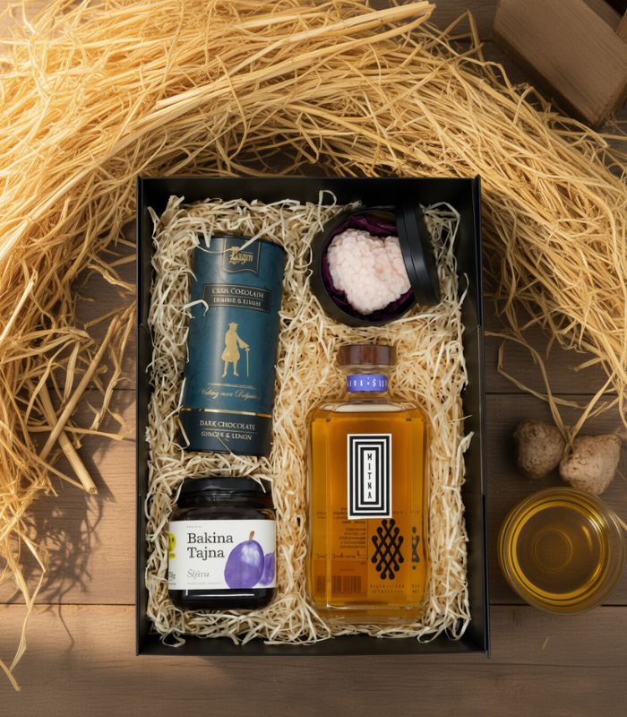 geschenkbox rakija 1 pflaumenbrand geschenk rakija vino
