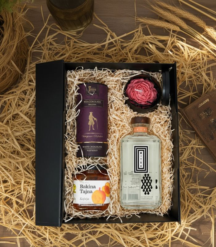 geschenkbox rakija 3 marillenschnaps rakija vino