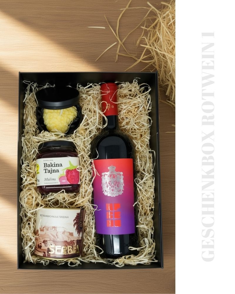 geschenkbox rotwein 1 serbien rakija vino