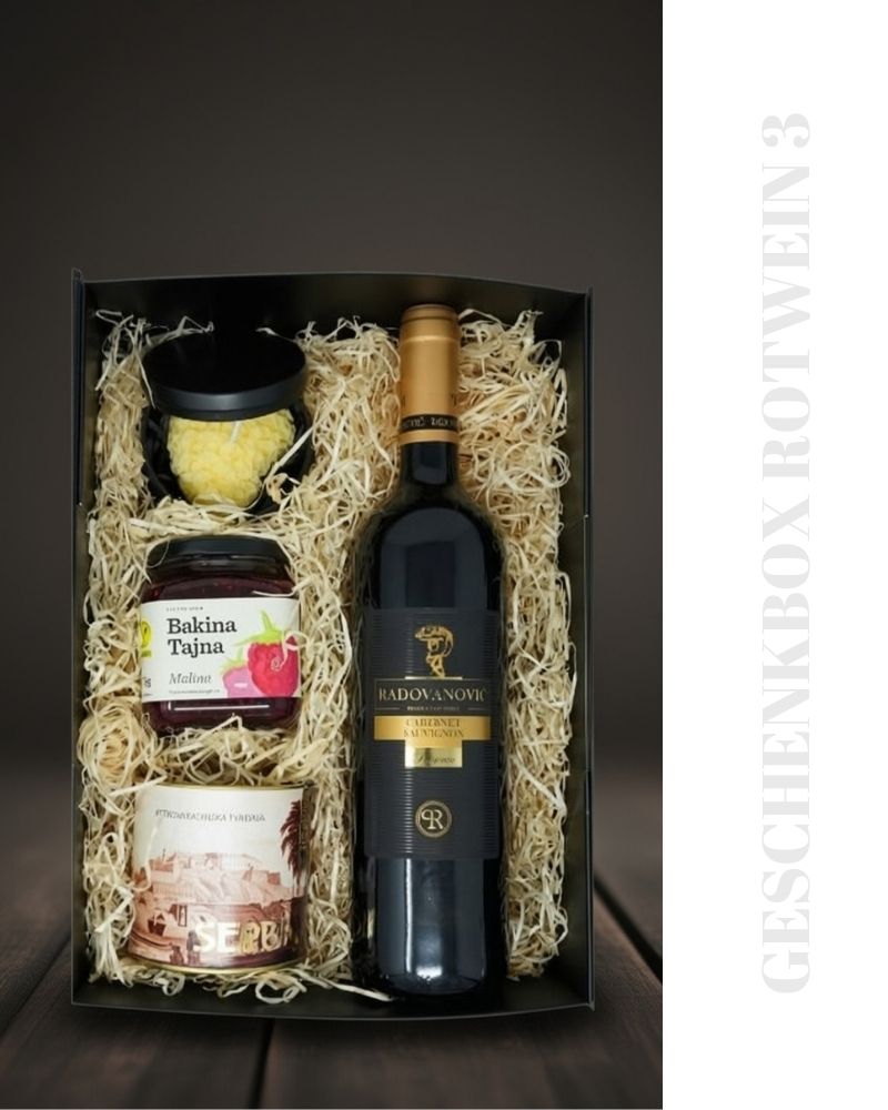 geschenkbox rotwein 3 serbien rakija vino