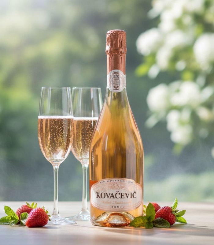 kovacevic brut rose schaumwein rakija vino 1