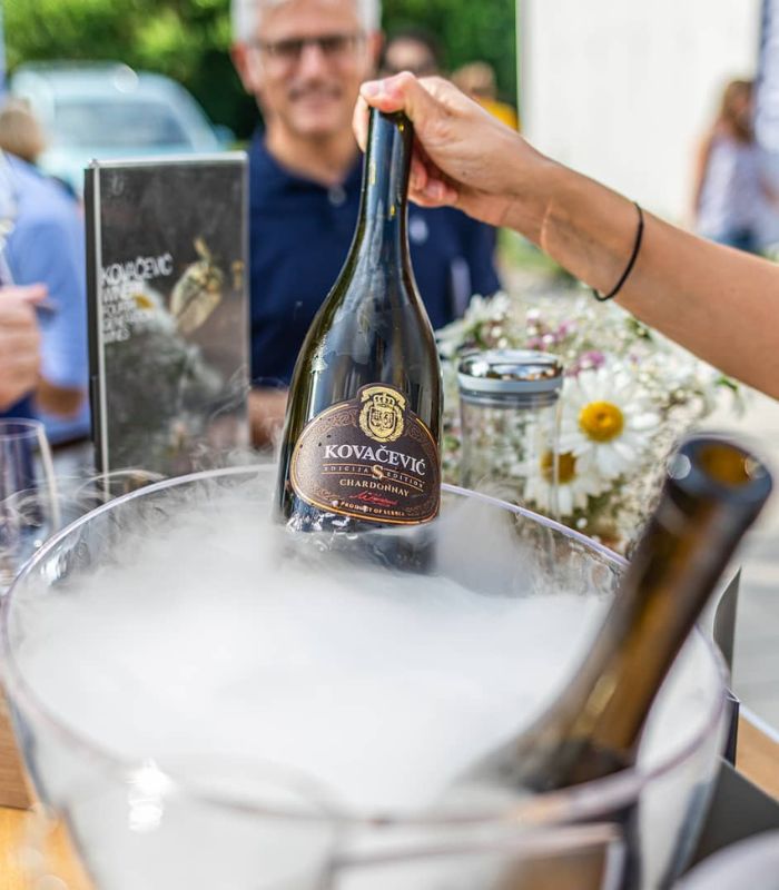kovacevic chardonnay edition s serbien rakija vino