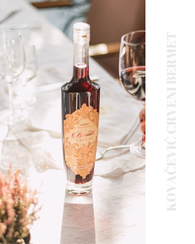 kovacevic crveni bermet rotwein rakija vino