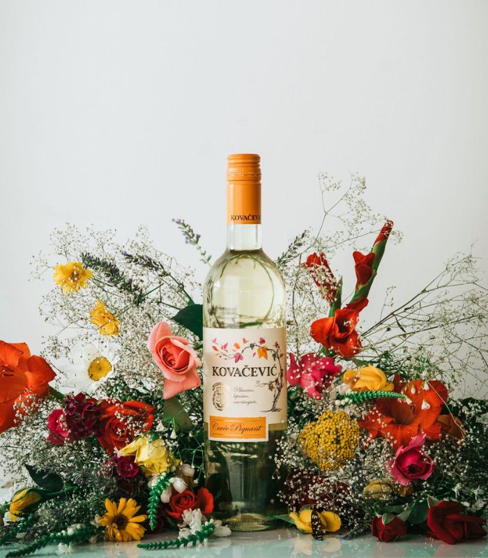 kovacevic cuvee piquant serbischer weisswein rakija vino