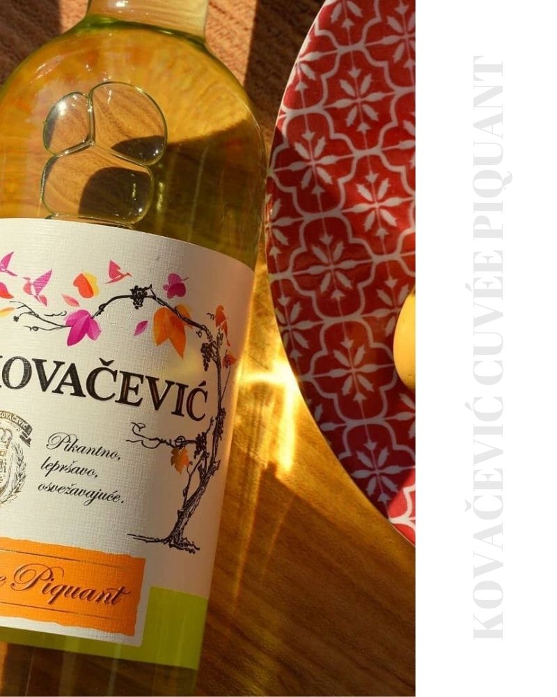 kovacevic cuvee piquant weisswein rakija vino