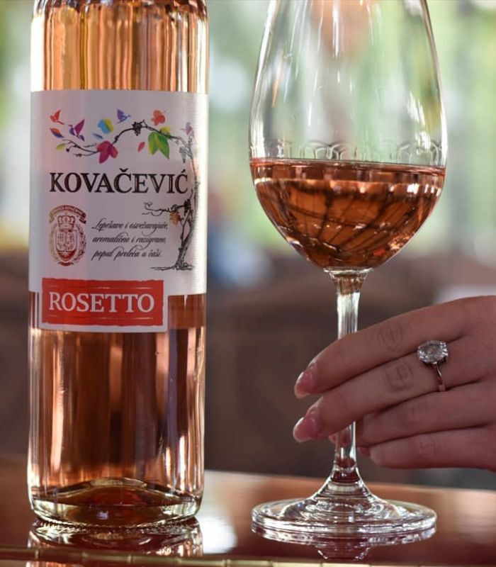 kovacevic rosetto rosewein rakija vino