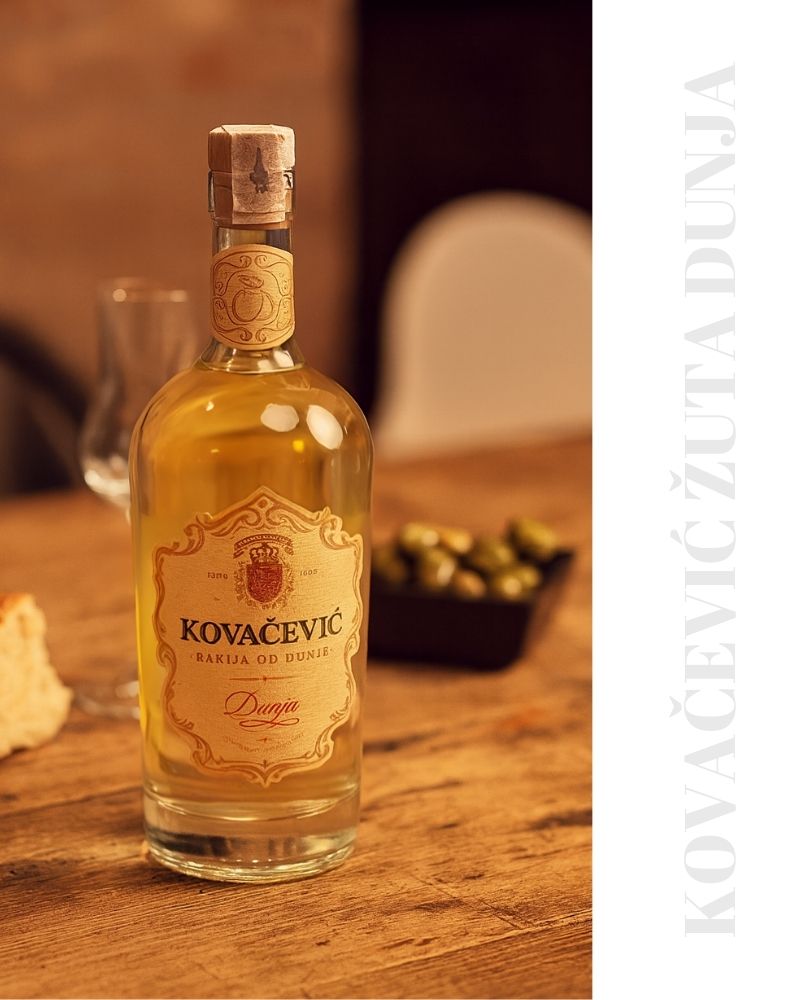kovacevic zuta dunja serbischer obstbrand rakija vino