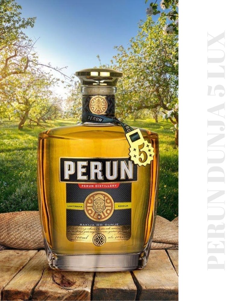 perun dunja 5 lux obstbrand rakija vino