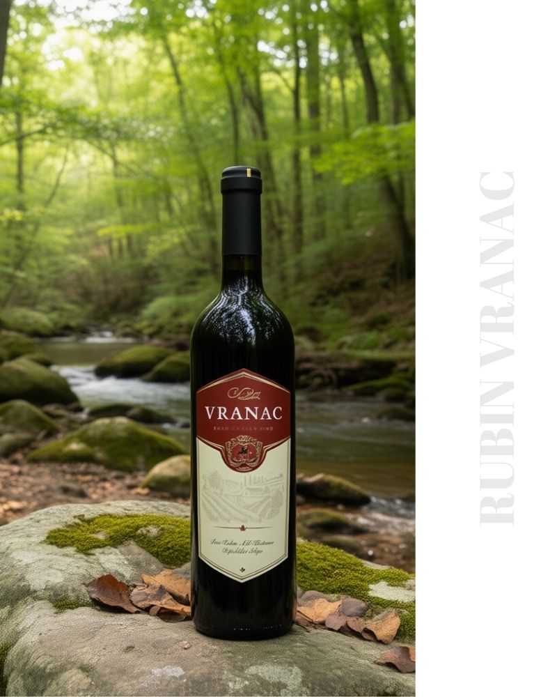 rubin vranac rotwein rakija vino