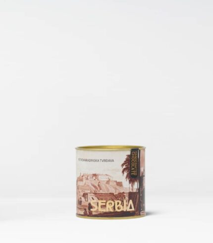 schokolade aus serbien vintage dose rakija vino