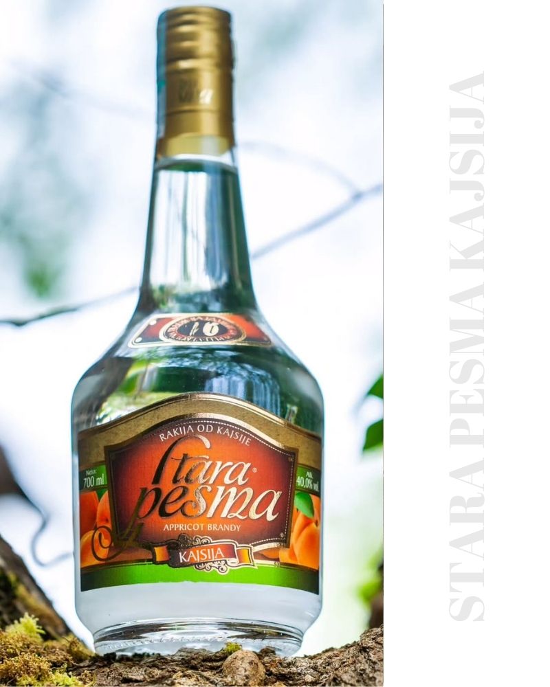 stara pesma kajsija serbischer schnaps rakija vino