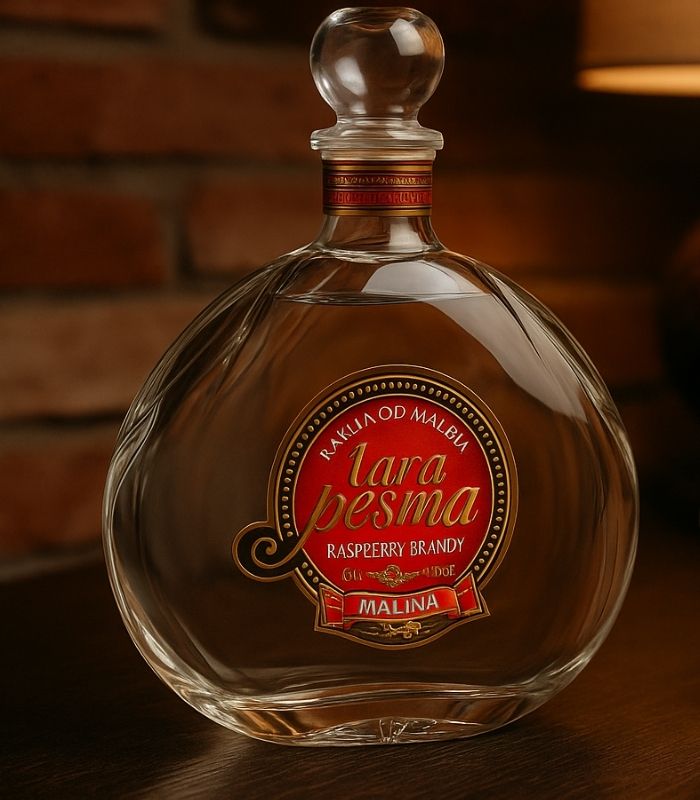 stara pesma malina lux himbeerbrand rakija vino