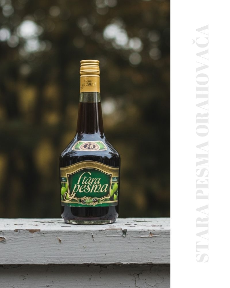 stara pesma orahovaca serbischer walnusslikoer rakija vino