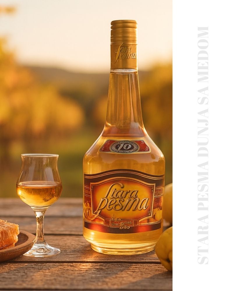 stara pesma serbischer quittenbrand rakija vino