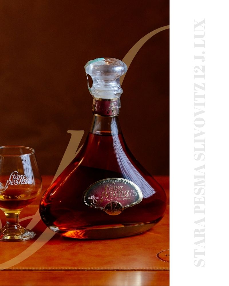 stara pesma slivovitz 12 jahre edelbrand rakija vino