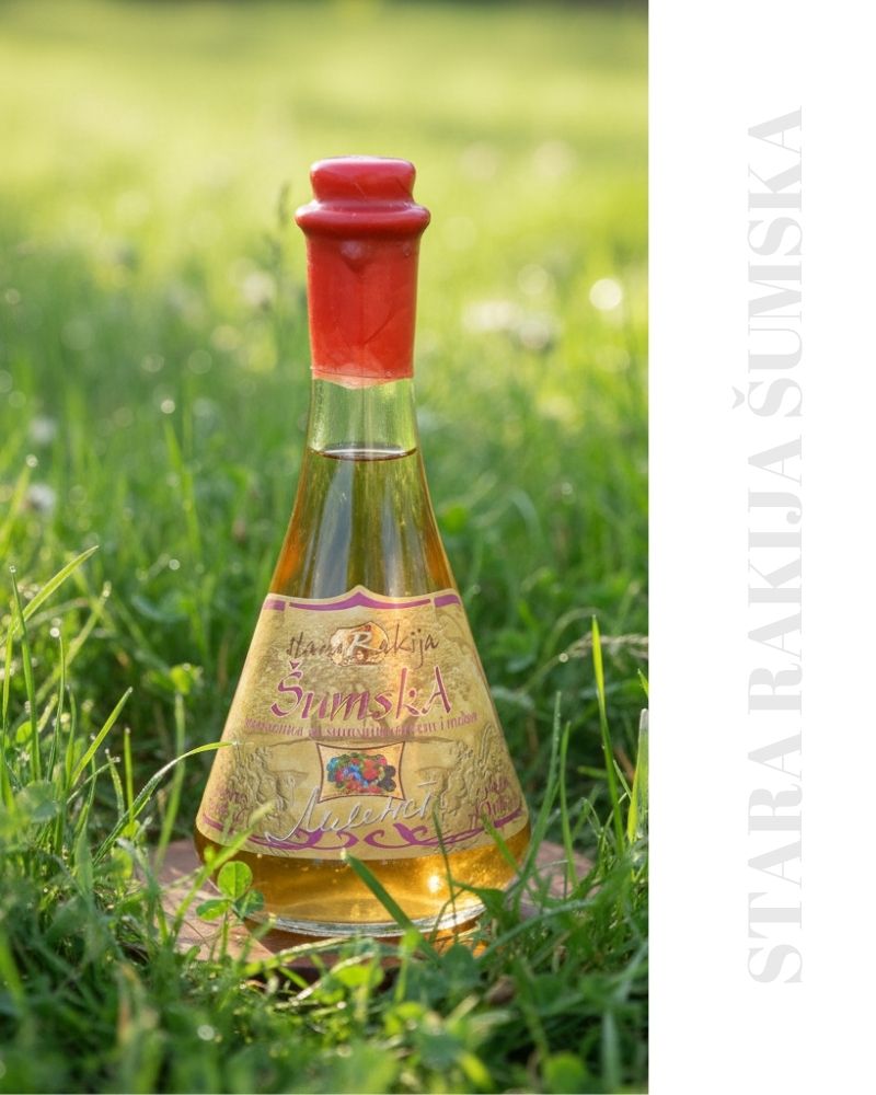 stara rakija sumska waldfrucht rakija vino