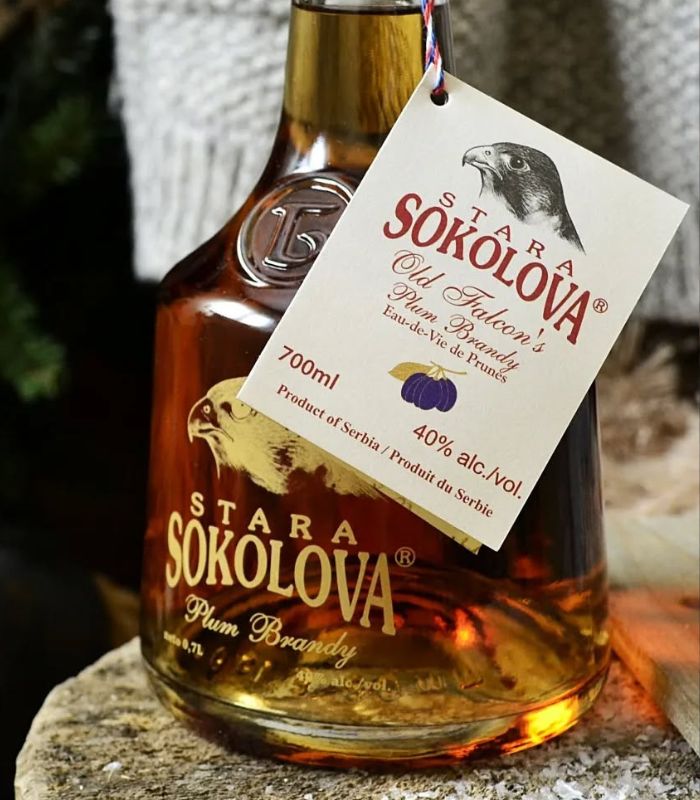 stara sokolova slivovitz 7j lux rakija vino