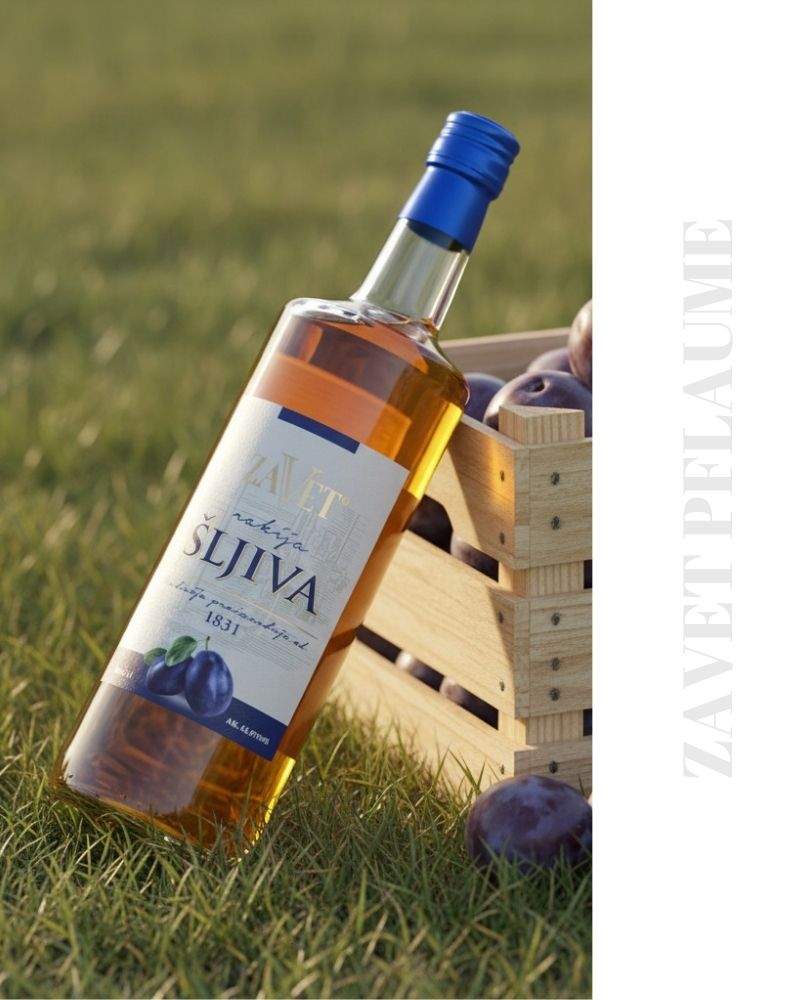 zavet pflaume 1l sljivovica rakija vino